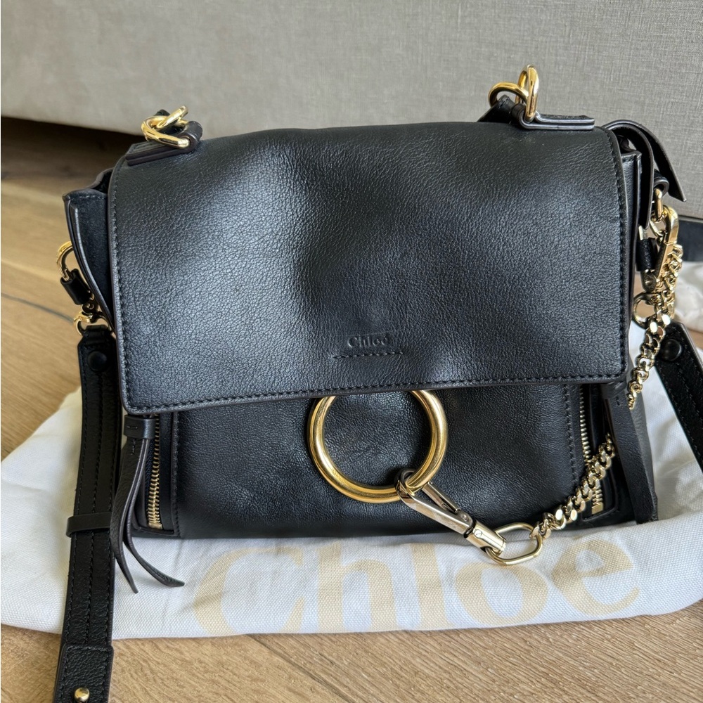 Chloé Faye Day Bag Medium Black